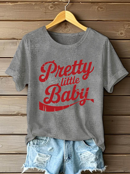 Women's Music Short-Sleeved Printed T-shirt