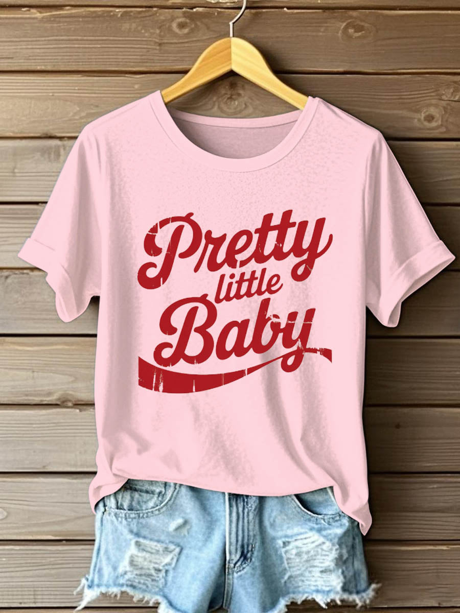 Women's Music Short-Sleeved Printed T-shirt
