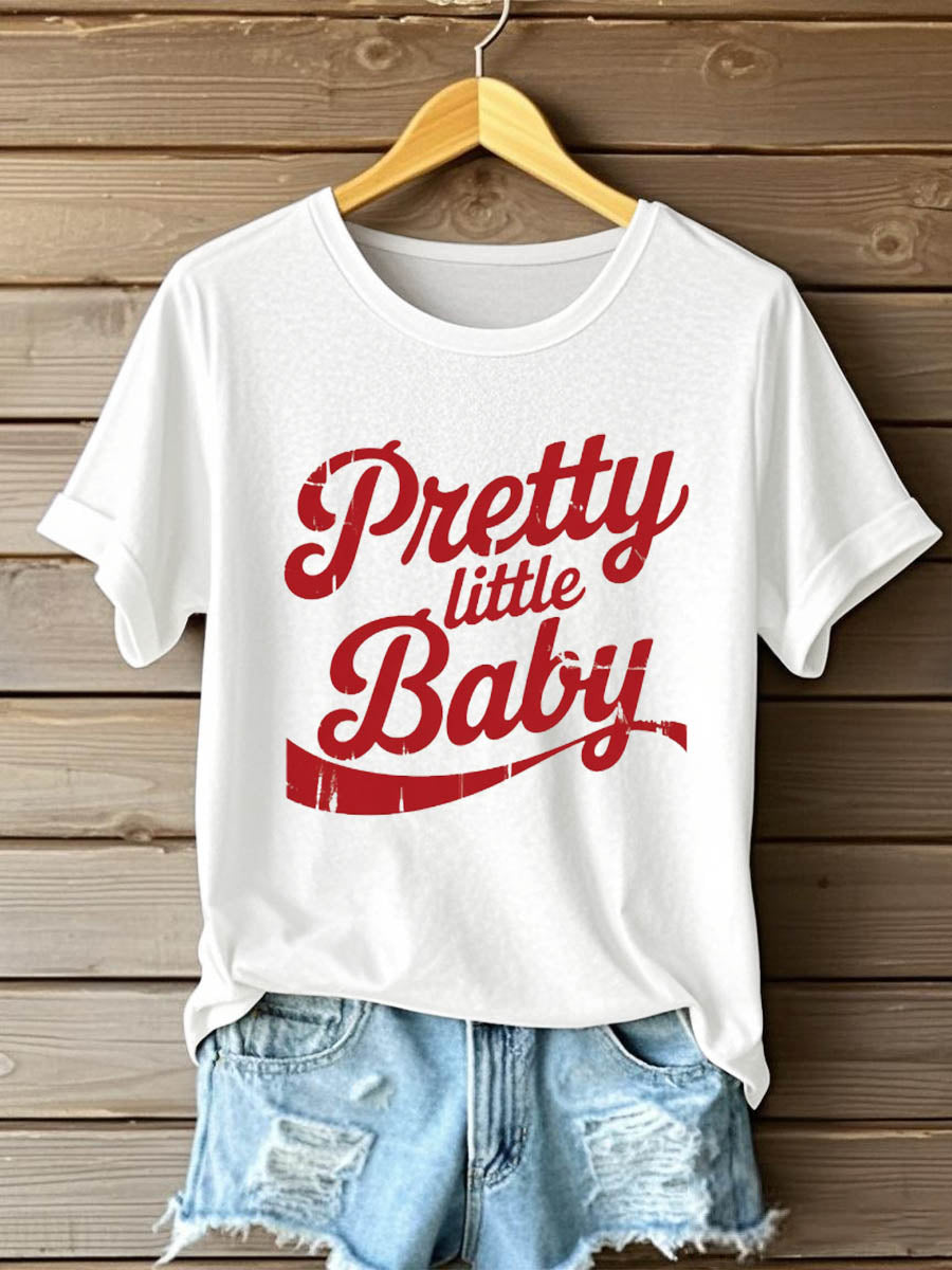 Women's Music Short-Sleeved Printed T-shirt