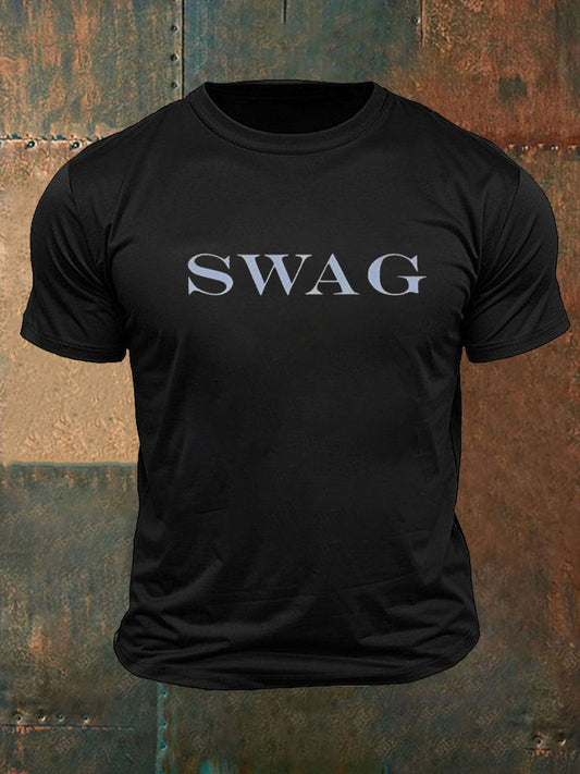Men's Music Lover Swag Printed T-shirt