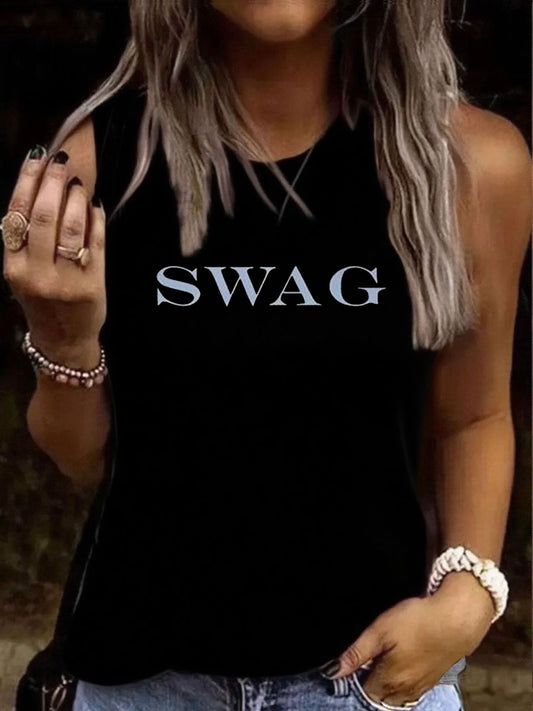 Women's Music Lover Swag Printed Vests