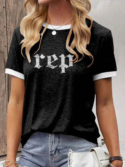 Women's Snake Album Printed T-shirt