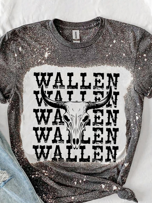 Women's Country Music Print T-Shirt