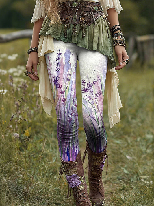 Women's Floral Print Leggings