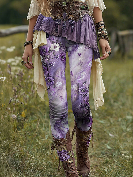 Women's Floral Print Leggings