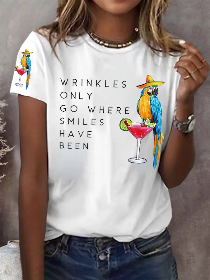 Women's Jimmy Buffett Day short-sleeved T-shirt