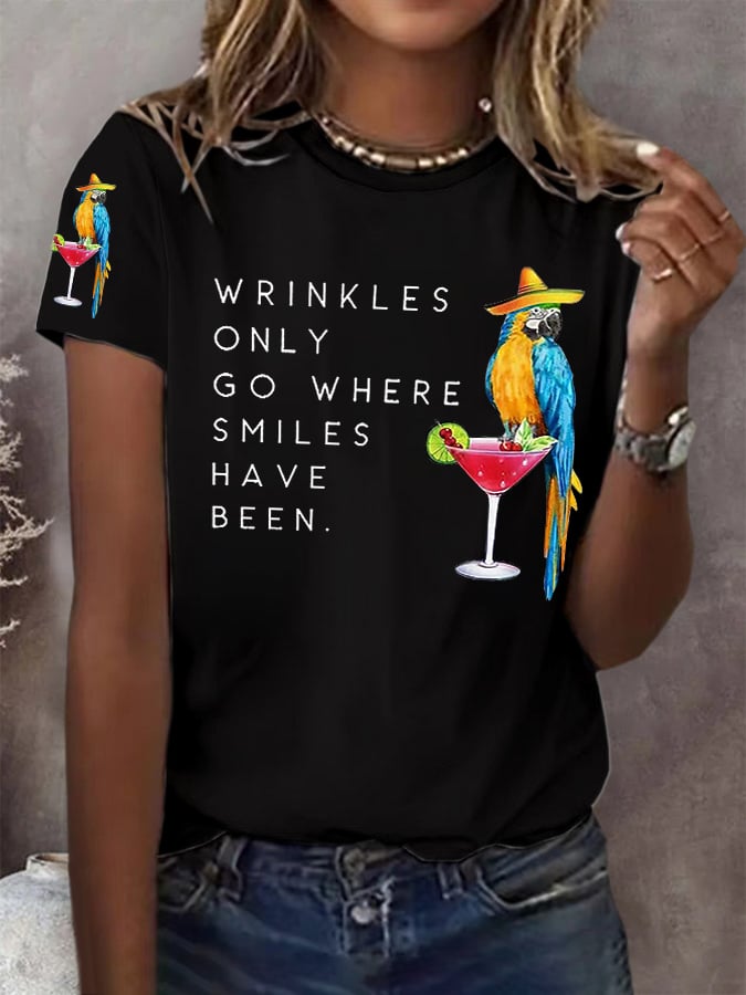 Women's Jimmy Buffett Day short-sleeved T-shirt