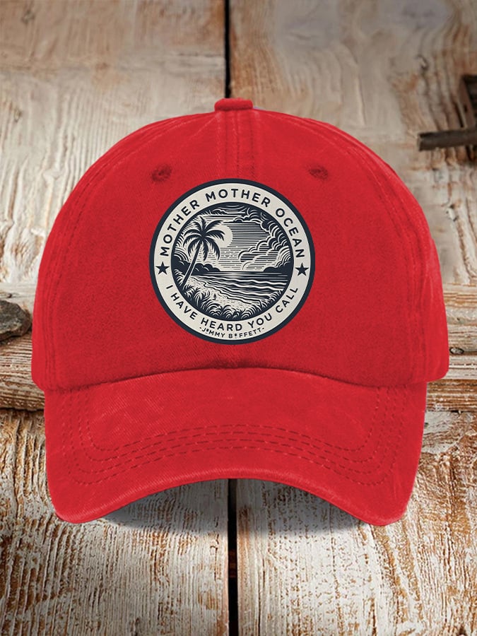 Unisex Jimmy Buffett Day Design Print Hat