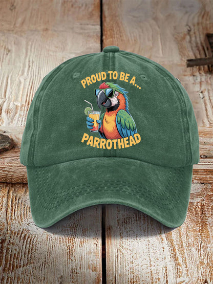 Unisex Proud To Be A Parrothead Hat