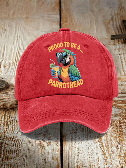 Unisex Proud To Be A Parrothead Hat