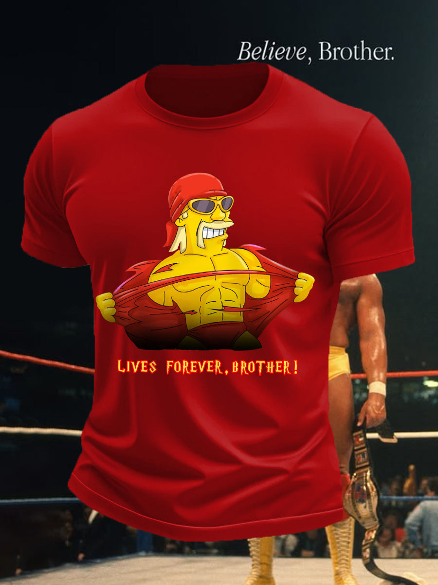 Men's Lives Forever,Brother! R.I.P Legend! Memorial Tee