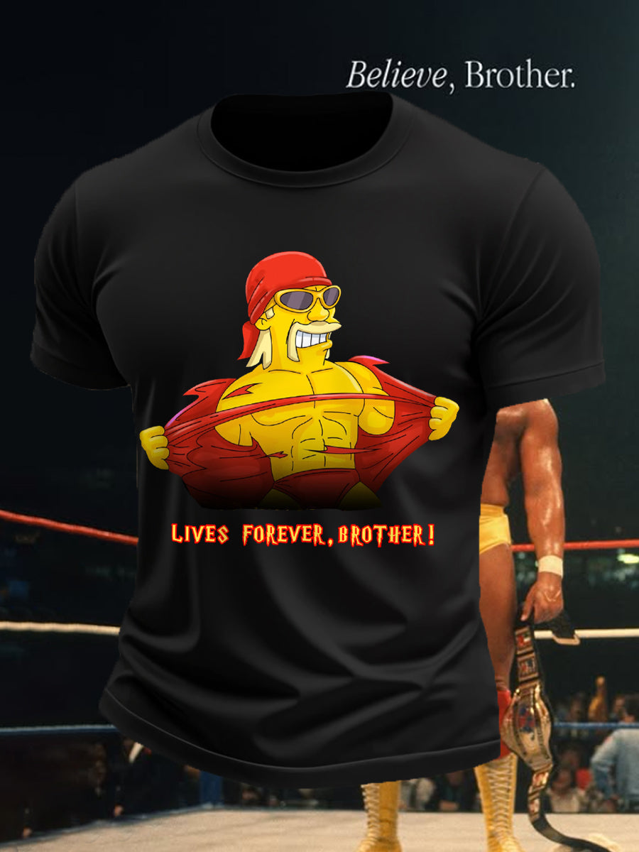 Men's Lives Forever,Brother! R.I.P Legend! Memorial Tee