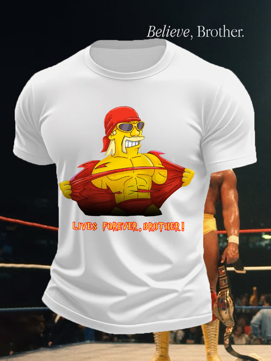 Men's Lives Forever,Brother! R.I.P Legend! Memorial Tee