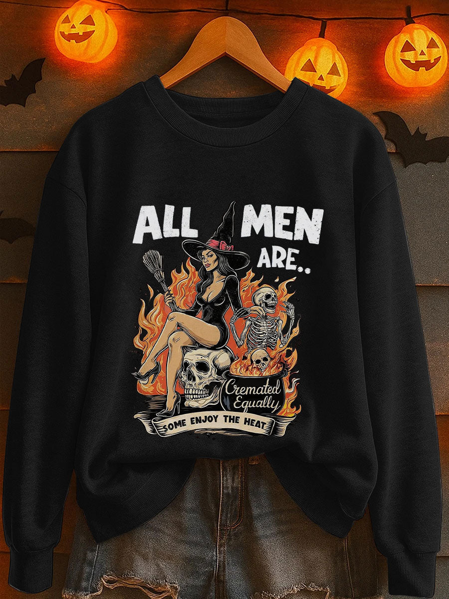 Women's Halloween Feminist Sweatshirt