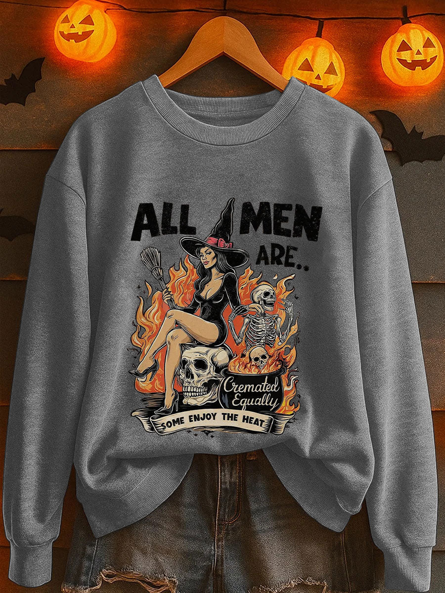 Women's Halloween Feminist Sweatshirt