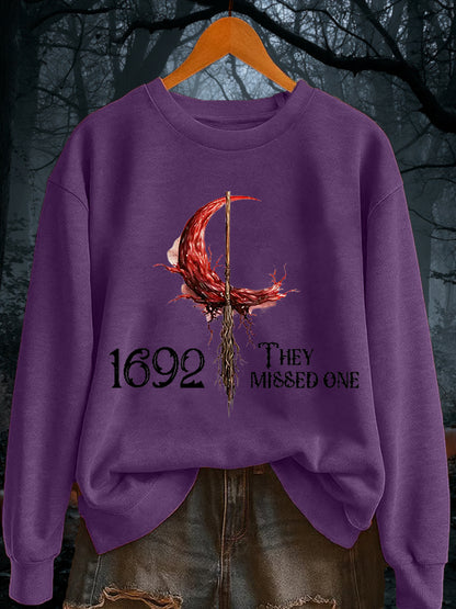 Women's 1692 They Missed One Print Crew Neck Sweatshirt