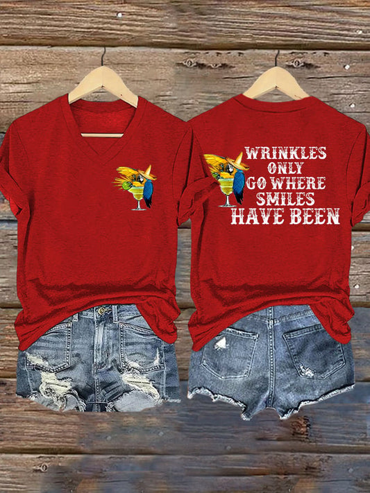 Women's Jimmy Buffett Day Iron On Short Sleeve T-Shirt