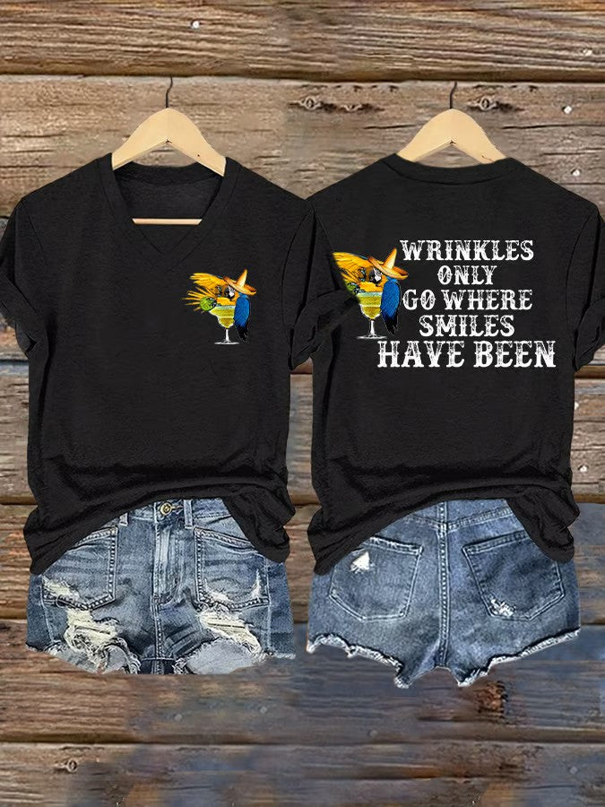 Women's Jimmy Buffett Day Iron On Short Sleeve T-Shirt