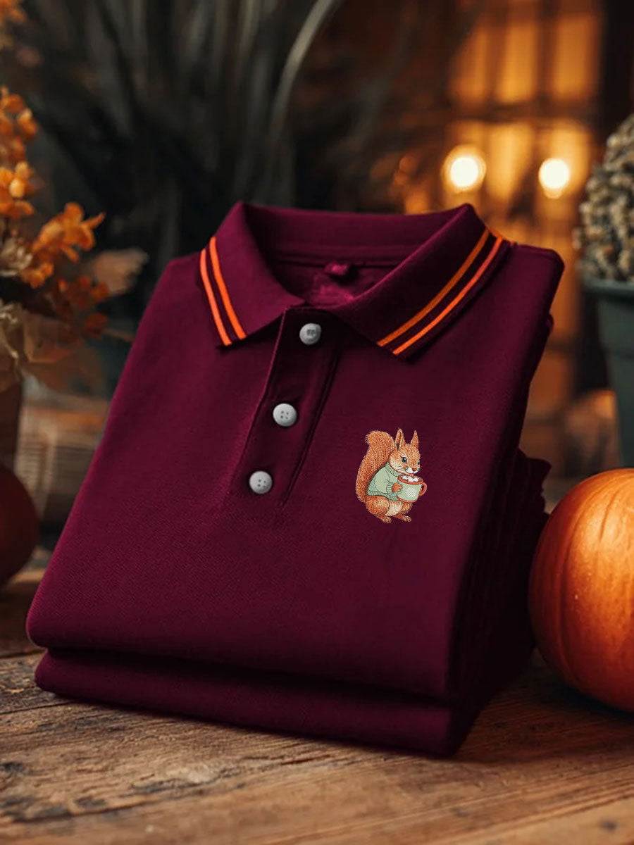 Men's Autumn Printed Casual Short Sleeve Top