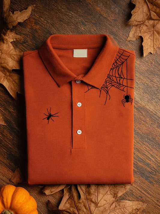 Men's Halloween Festival Print Casual Shirt