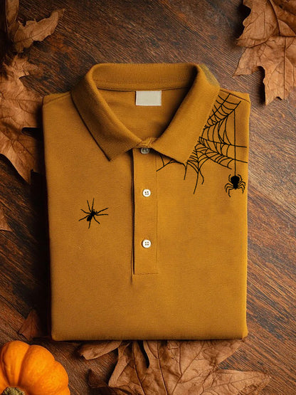 Men's Halloween Festival Print Casual Shirt