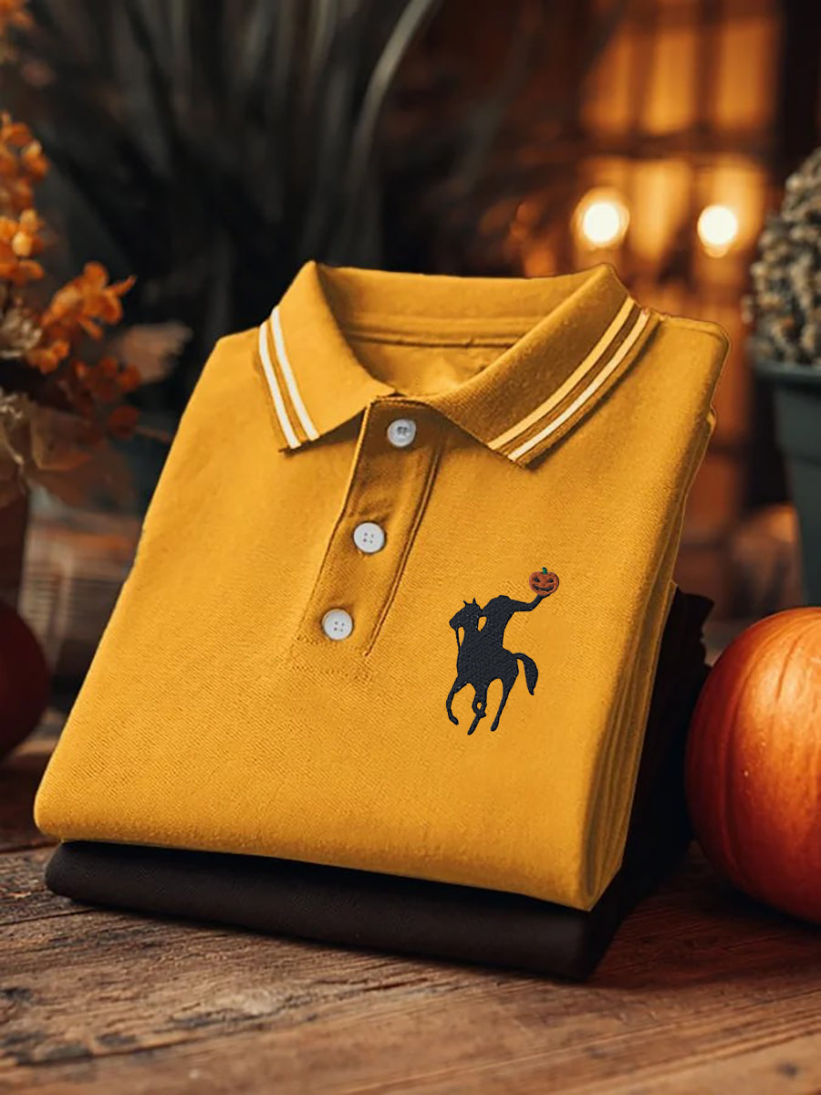 Men's Halloween Festival Print Casual short sleeve shirt