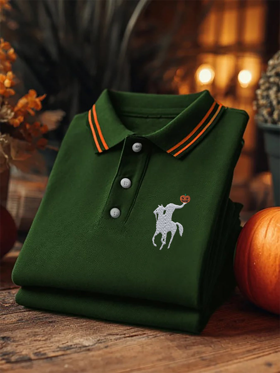 Men's Halloween Festival Print Casual short sleeve shirt