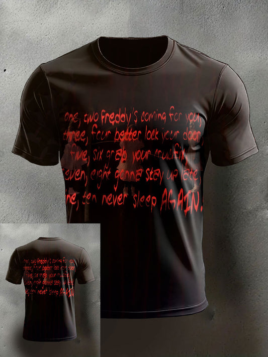 Men's Halloween short sleeves t-shirt