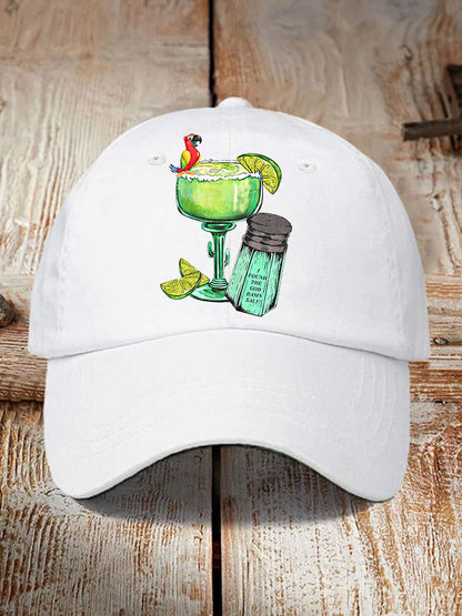Unisex  It's 5 O'clock Somewhere Parrot Print Hat
