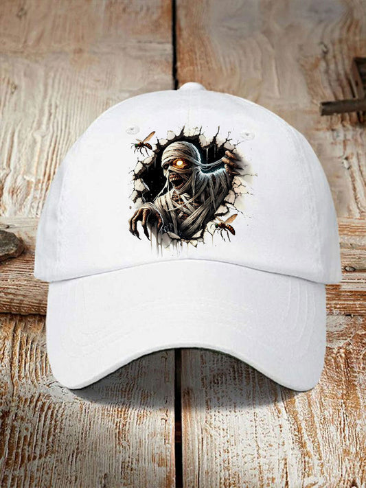 Halloween Mummy Skull Hat