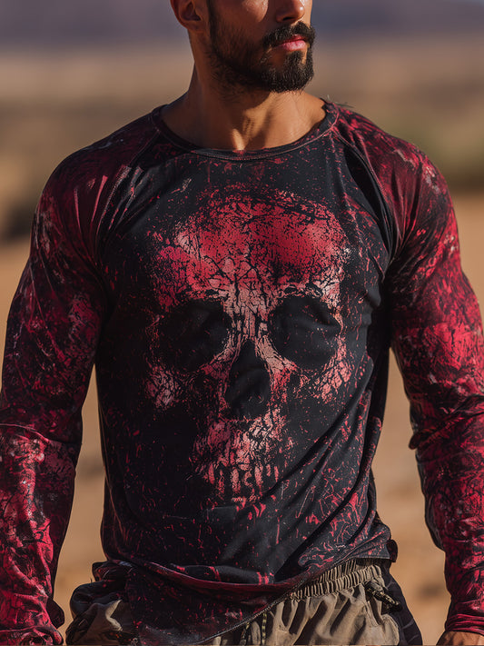 Men's Halloween Long Sleeve T-Shirt