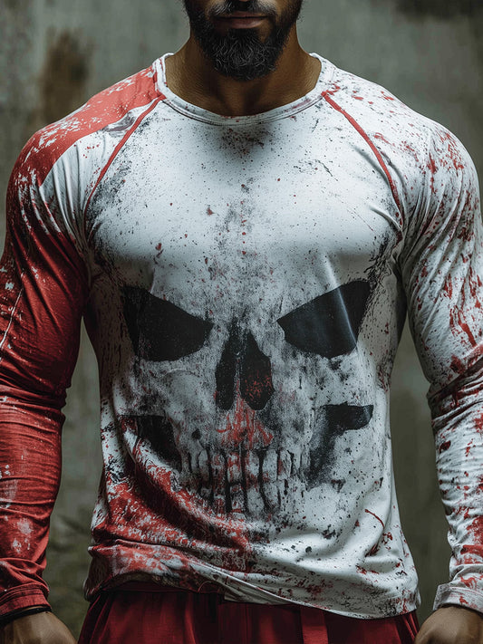 Men's Halloween Long Sleeve T-Shirt