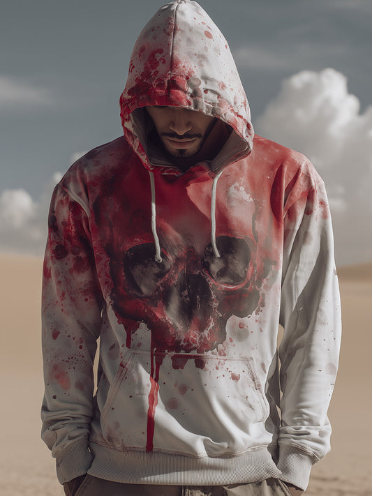 Men's Halloween hooded sweatshirt