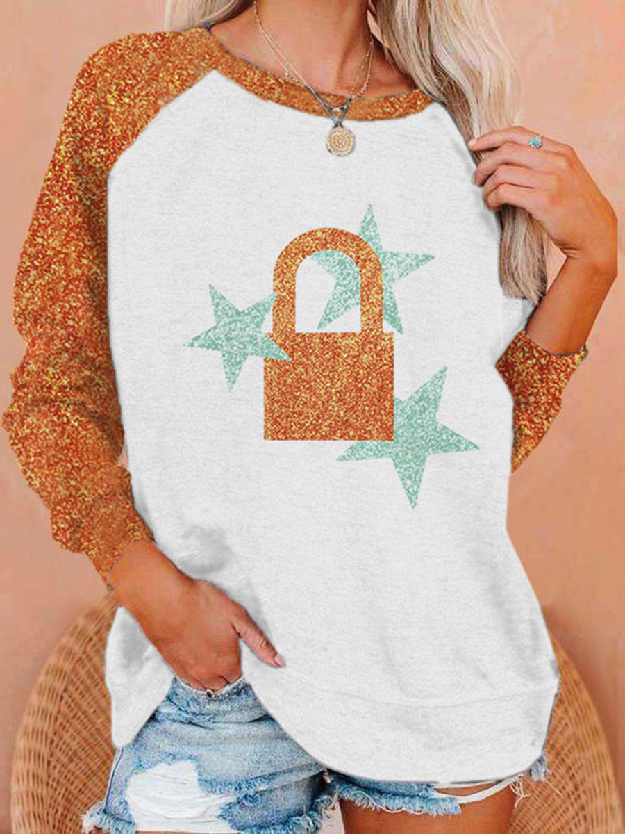 Women's The Life Of A Show Girl Printed Sweatshirt