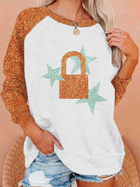 Women's The Life Of A Show Girl Printed Sweatshirt