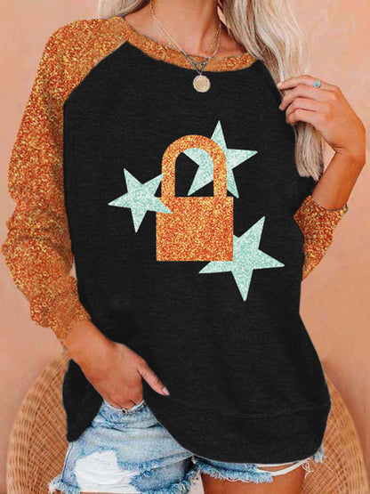 Women's The Life Of A Show Girl Printed Sweatshirt