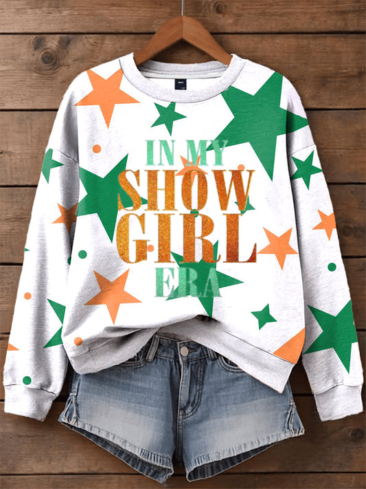Women's The Life of A Show Girl Fan Sweatshirt