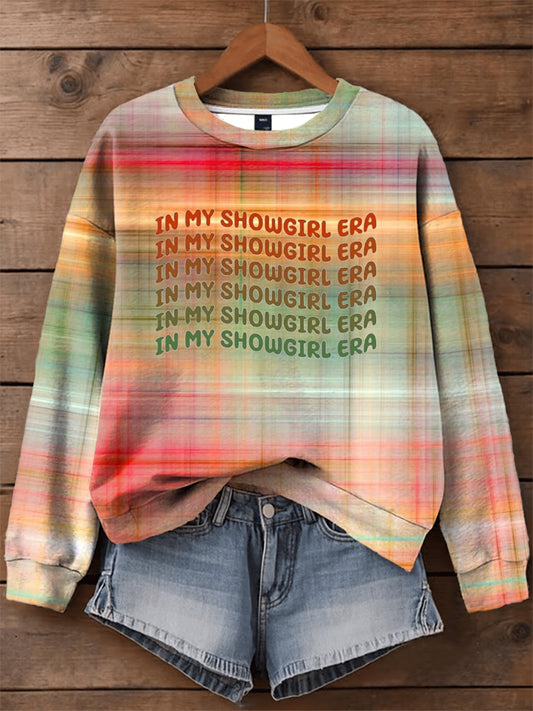 Women's The Life of A Show Girl Fan Sweatshirt