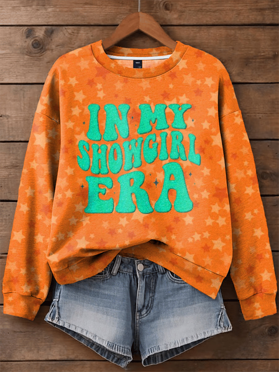 Women's The Life of A Show Girl Fan Sweatshirt