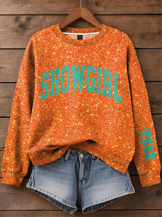 Women's The Life of A Show Girl Fan Sweatshirt