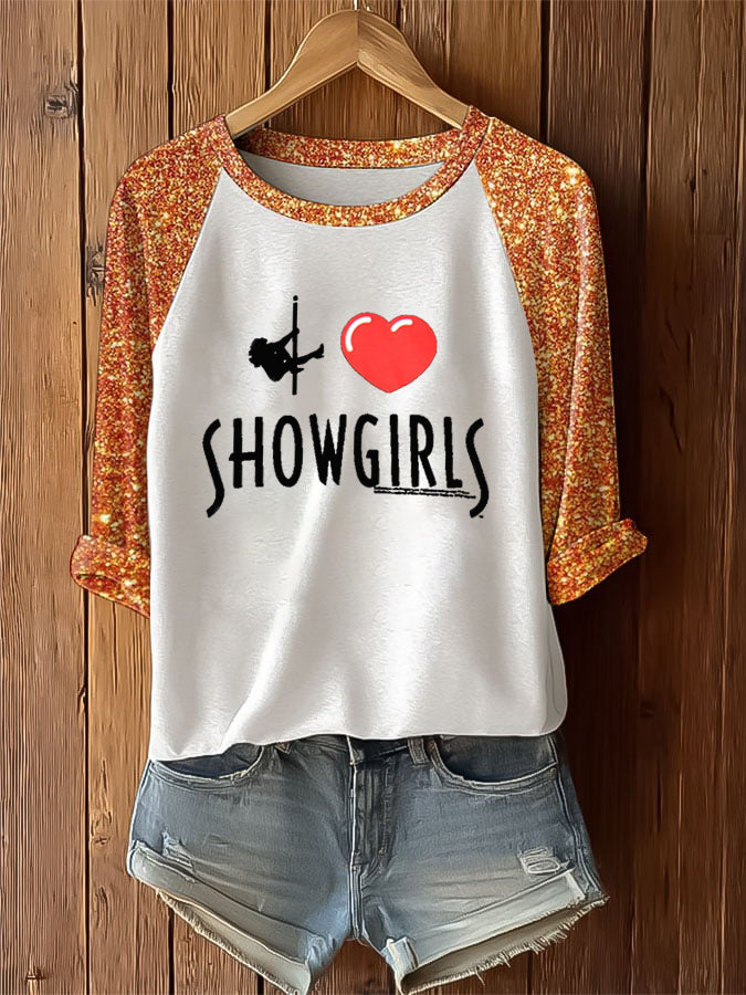 Women's Showgirls Printed T-Shirt
