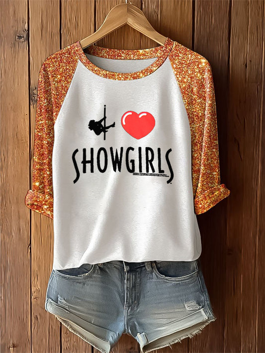 Women's Showgirls Printed T-Shirt