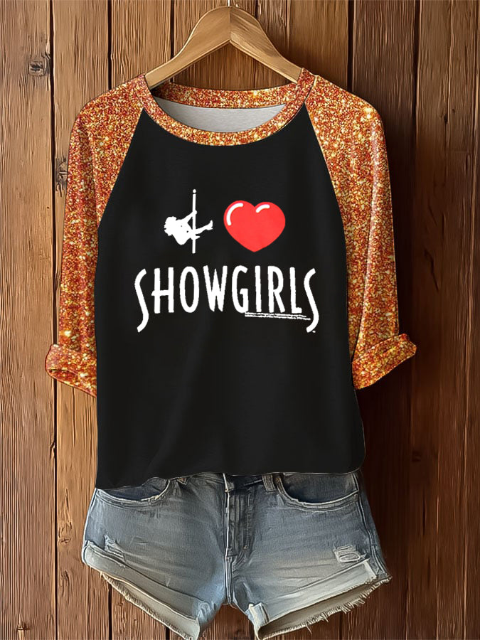 Women's Showgirls Printed T-Shirt