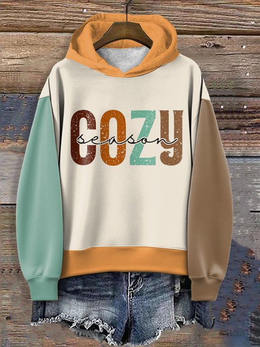 Women's Cozy Season Print Sweatshirt
