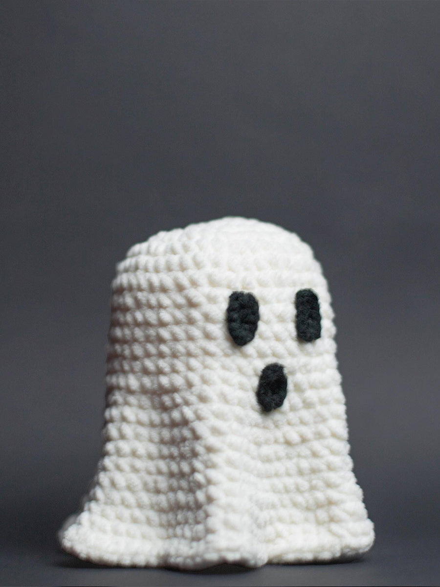 Halloween ghost crocheted ornaments