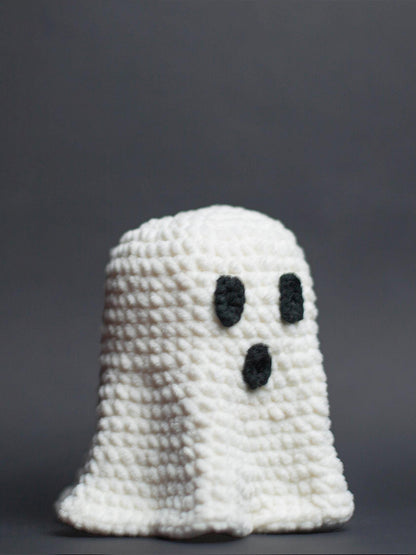 Halloween ghost crocheted ornaments