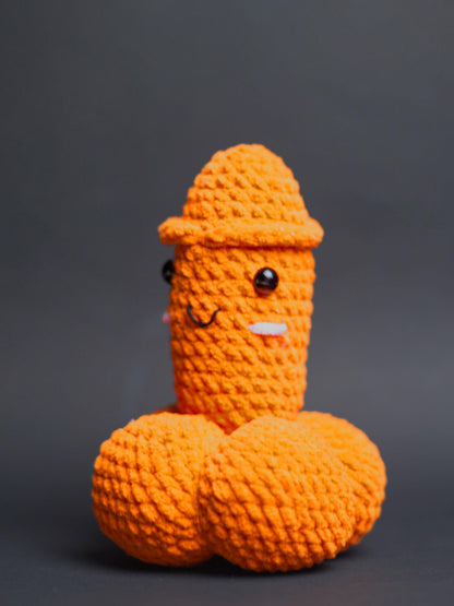 Halloween ghost crocheted ornaments