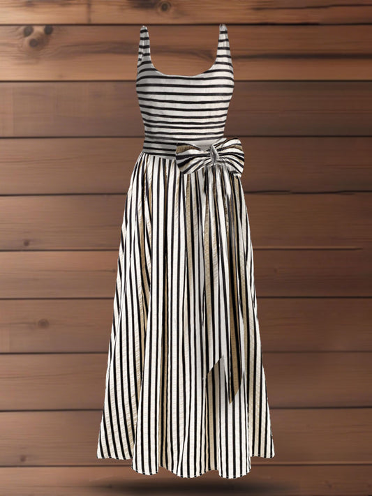 Women's Striped Casual Dress