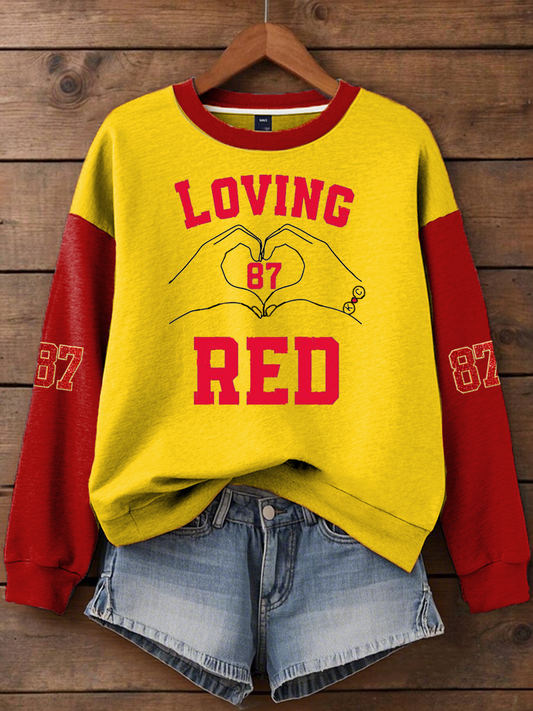 Women's Taylor Swift and Travis Kelce  Engagement Regular Sweatshirt