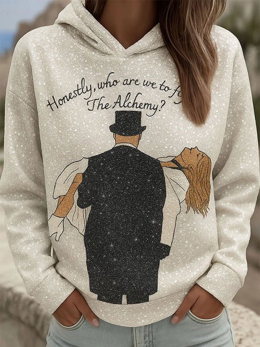 My Engagement Day Art Print Casual Hoodie